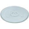 vhbw piatto compatibile con Sharp YC-MG02E-S, YC-GG252AE, R744S forni a microonde - Base girevole con attacco a Y, 27 cm, vetro trasparente