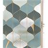 Siunwdiy Pellicola mosaico per vetri finestre,Pellicola per finestre Frosted Pellicola Privacy Anti-UV, Controllo di Calore, per Bagno Porta Camera da Letto Cucina Ufficio,A,60x200cm(24x79)