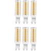 Generic Lampadina LED G9 12W equivalente 100W Efficienza energetica Senza sfarfallio Non dimmerabile Per lampadari cristallo faretti plafoniere specchi lampade tavolo(3000K Warm White,G9 10W 6pack)