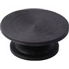 Respicefinem Ruota per Scolpire Argilla 30 cm Giradischi Professionale per Ceramica Ruota Rotante per Modellazione Argilla Giradischi per Decorazione Torte e Arte Manuale con Base Robusta e Cuscinetti Resistenti