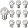 IOEDHW Confezione da 10 lampadine LED E27, alta luminosità 9W 900Lm bianco naturale 4000K, lampadine a mais G45 LED E27 a risparmio energetico per illuminazione domestica, illuminazione a incandescenz