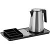 Royal Catering RC-HKS04 bollitore elettrico Stazione per tè e caffè 1,2 L 1400 W Acciaio inossidabile Argento Stazione di tè con bollitore elettrico