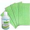 BIERRE STORE STRACCI LAVAPAVIMENTI FOLLETTO 4 PANNI E DETERGENTE SP520 SP530 COMPATIBILE