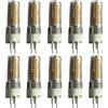 PAZWAHF Lampadine LED G8.5 in ceramica, lampadine mais con base Bi-Pin, 20 Watt 2000LM, 3000K 4000K 6000K Corrente costante senza sfarfallio, CA non dimmerabile 100V~277V (confezione da 10)