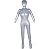 QuivyLivy Manichino gonfiabile femminile modello busto 165 cm PVC completo corpo intimo espositore per abbigliamento al dettaglio vetrina leggera