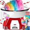 KESSER® Set di macchine per zucchero filato per la tua casa, con 30 bastoncini di zucchero filato e cucchiai dosatori - Macchina retrò Cotton Candy - Macchina per zucchero filato con accessori