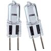 JZLBBC GY6.35 100W Lampadina alogena 12V GY6.35 20W Lampadine a capsula trasparente 2 pin bianco caldo per illuminazione domestica, accessori per lampade 5 pezzi 100W