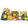 Home Tresor - Tappeto Cucina Antiscivolo Lavabile in Vinile Made in Italy | Passatoia Antimacchia Sottolavello Bagno in PVC Interni Esterni | Tappeto Runner Lungo Fantasie Moderne Cm. (50x340, Frutta)