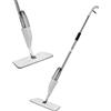 Generic Mop per pavimenti 360, testa rotante bagnata, forniture per il lavaggio a secco, pulizia dei pavimenti in legno duro, strumento per mocio spray, accessorio per cucina domestica, detergente per
