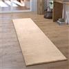 Paco Home Tappeto Salotto Pelo Lungo Corridoio Camera Da Letto Shaggy Morbido Tappeto Finta Pelliccia Moderno Monocolore, Dimensione:100x200 cm, Colore:Sable