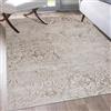 Mazovia Tappeto Soggiorno 80x150cm Crema Vintage Orientale Morbido Elegante | Tappeto per Camera da Letto Sala da Pranzo Ufficio Ingresso Beige Antiallergico Facile da Pulire Tessuto a Macchina Sintetico