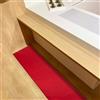 Olivo Tappeti OLIVO.shop ROTOLO STYLE Tappeto cucina su misura, Passatoia cucina antiscivolo, Tappeto cucina pvc, 6 colori e varie misure. (50x210 cm, Rosso)