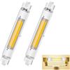 Dvnoua Lampadine R7S LED led 118mm mm Dimmerabile 30W, Equivalente a 300W Lampada Alogena, Illuminazione Fascio 360°, 2pcs
