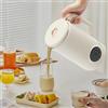 GIDRLL Macchina per il latte vegetale automatica da 1000ml con 10 lame e funzione di riserva per 12 ore, produttore di latte vegetale multifunzionale per latte di soia, mandorla, avena, cereali (C)