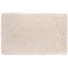 PANA Vienna Premium Bath Mat (50x80cm) - Tappetino da bagno a pelo lungo - Tappetino per doccia - Tappeto per WC - Antiscivolo e assorbente - SENZA ritaglio per WC - Colore: Crema