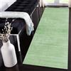 Siunwdiy Tappeto Passatoia per Corridoio Lungo Tinta Unita Verde 40x160cm Tappeto da Cucina Lavabile in Lavatrice, antiscivolo Tappeti Runner per Cucina,Ingresso,Camera da letto,Interni