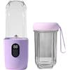Zkydhbd Viaggio amichevole 500ml Spremiagrumi Frullatori Portatile USB Ricaricabile Tazza di Miscelazione per Frullati Pratico Elettrodomestico Cucina Frullatori Da Viaggio