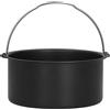 Tomotato Stampo per Torte, Stampo Universale in Acciaio Inossidabile 7 Pollici con Rivestimento Antiaderente per Friggitrice ad Aria, Forno e Microonde, Accessorio Cucina per Dolci e Piatti Salati