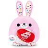 Snackles Coniglietto Pasquale 35 cm di ZURU, Peluche Bunny Serie 2 con Accessorio Jelly Belly, Regalo Pasqua