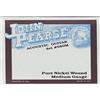 John Pearse® Strings »980M MEDIUM - ACOUSTIC GUITAR - PURE NICKEL WOUND« Corde per Chitarra Acustica - 013/057