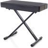 BESPECO SG9EX - Panchetta per pianoforte in metallo regolabile in 4 posizioni