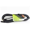 Proel CHLP180LU5 - Cavo Audio Professionale "EXTENSION" con connessioni spina jack Stereo 3.5 mm a presa jack Stereo 3.5 mm Femmina, Nero (5mt)