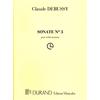 Durand Claude Debussy: Sonate No.3. For Violino, Accompagnamento di Pianoforte
