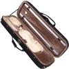 LiebeWH Scatola per Violino di Dimensioni 4/4 con Igrometro Custodia Rigida per Violino Zaino Custodia Protettiva per Strumenti Musicali in Tessuto Oxford