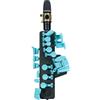 odiseimusic Odisei Music Travel Sax 2 (Turquoise) | Sassofono elettronico | +50 suoni | Il più piccolo e leggero al mondo, esercitati in silenzio