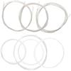 JOINPAYA Corde Di Ricambio Per Oud in Lega Di Rame Placcata Argento Set Completo Di Corde Per Sostituzione e Manutenzione Di Strumenti Musicali