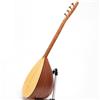 Ethnic Musical Baglama Saz a collo corto con legno di mogano e pickup integrato, pioli in palissandro strumento fatto a mano con plettri e corde extra set