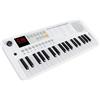 Classic Cantabile MINI-37 Tastiera - 37 Mini-Tasti - Alimentazione via USB-C o batterie - 100 suoni e ritmi - USB-MIDI - Altoparlante e uscita cuffie - bianco-grigio