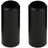 Generic Coperchio di ricambio per batteria per microfono BLX per trasmettitore portatile Shure BLX24 BlX2, nero, confezione da 2