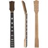 Yinfente Manico per chitarra a 22 tasti, 62,9 cm, in mogano e palissandro, set di ricambio SG (stile bullone)