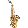 Irfora Sassofono soprano in Sib Sax in ottone laccato oro con custodia per strumenti Bocchino Tracolla Spazzola per panno di pulizia per musicisti Principianti
