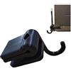 Generico 2026 Nuovi supporti per arco per leggio con clip per matita, organizer pieghevole integrato con gancio per arco per violino, viola, supporto per violoncello con portamatite per arco, clip-on (Black)