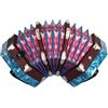 HUIOP Fisarmonica a fisarmonica a 20 bottoni a 20 ance stile antracite con borsa per il trasporto,Concertina