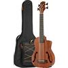 Batking Fretted Ubass, basso elettrico baritono da 76,2 cm, basso elettrico acustico, con custodia