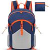 Cozary Zaino Pieghevole Ultraleggero 28L, Zaino da Trekking Uomo Donna, Leggero e Impermeabile, ideale per Viaggio, Trekking, MTB, Camping e Uso Quotidiano - Blu scuro