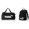 PUMA Challenger Duffel Bag S Borsone, Unisex Adulto, Nero, Taglia Unica & Phase Zaino, Unisex Adulto, Nero, Taglia Unica