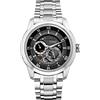 Bulova Automatic 96A119 - Orologio automatico design - cinturino in acciaio inox - uomo - nero
