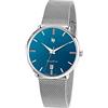 Lippert Components lip Homme Uhr Analogique QUARTZ mit Métal Armband 671424