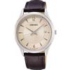 Seiko Orologio Analogico al Quarzo Uomo con Cinturino in Pelle SUR421P1