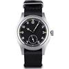 NC Baltany Dirty Dozen Orologio Uomo D12 36MM Sea Gull ST1701 Movimento Automatico BGW9 Luminoso Vintage Militare (Nylon Nero senza Logo)