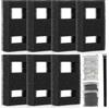 GBKDQQ Set di 7 filtri per acquario, compatibili con acquari Fluval Flex, include 2 filtri in schiuma, 1 cavo filtro, 2 anelli in ceramica e 2 confezioni di carbone attivo