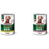 Generico scatolette da 405g 8 pz CANE Bocconcini TRE gusti misti uno in salsa con POLLO, Pomodori e Fagiolini ed in salsa con Manzo E SUINO, CAROTE, PATATE tradizioni italiane morando