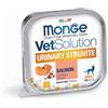 Generico MONGE Gatto VetSolution Urinary Struvite Feline | alimento umido dietetico completo per gatti, Made in Italy, 12 scatolette da 100 grammi.