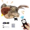 Generico Cat Toys Flapping Bird - Interactive Catnip Toys for Cats, Simulated Chirping Bird Cat Toy, Rechargeable & Washable, Flapping Wings Flying Bird Cat Toys