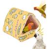 lanliflying Amaca per pappagalli - per uccelli in cotone, calda cuccia invernale per , rifugio imbottito per uccelli, comoda per parrocchetti, calopsitte, pappagallini