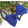 floatofly Papillon per Animali Domestici Cat Dog Collar Neck Cravatte Carino Tinta Unita Regolabile Cat Bowtie Pet Dog Collar Bowknot Cravatta Papillon Regalo per Animali Domestici Blu
